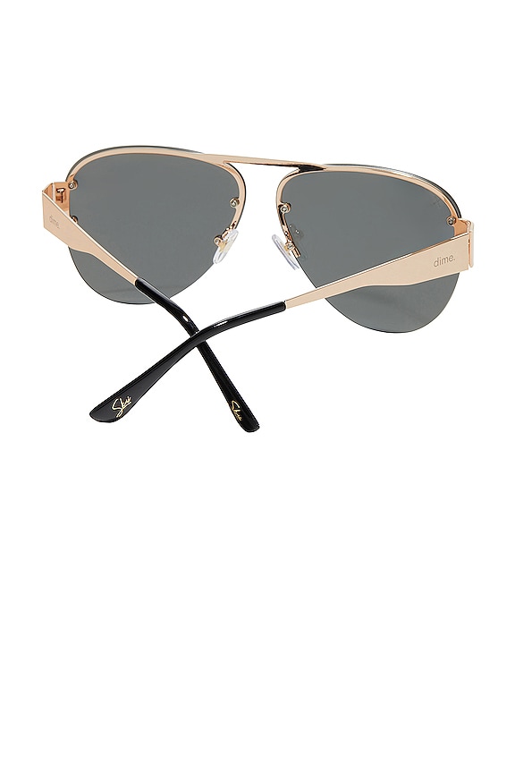 view 2 of 2 LUNETTES DE SOLEIL 917 in Gold Shiny Metal & Grey