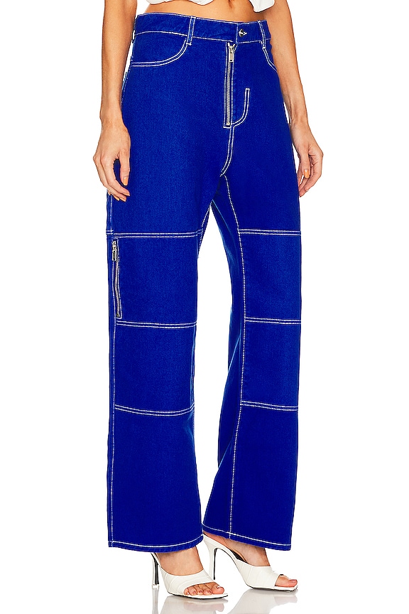 view 2 of 4 PANTALÓN DENIM WORK in Blueprint