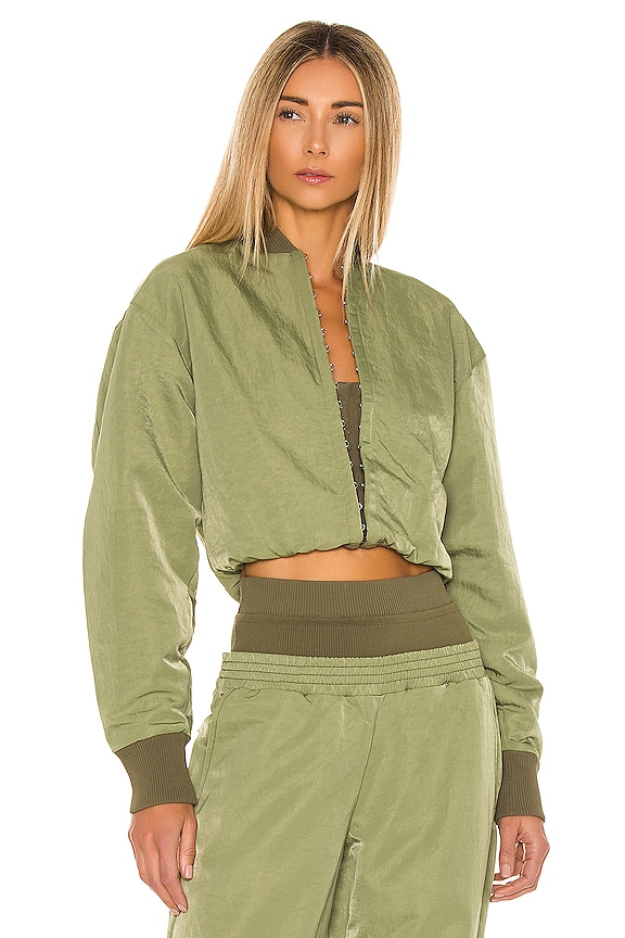 view 2 of 5 CHAQUETA RIB in Washed Olive