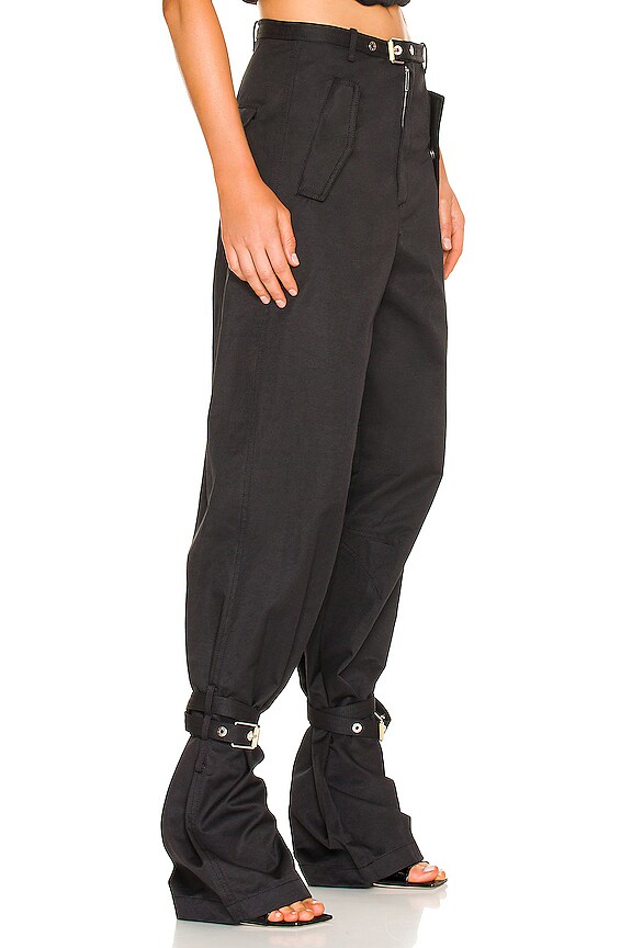 view 2 of 4 Belted Blouson Pant in Black