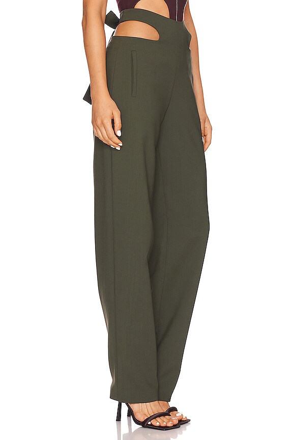 view 2 of 4 PANTALÓN Y FRONT in Shadow Green