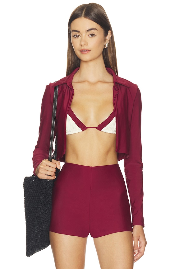 view 1 of 4 Orah Top in Ruby Red