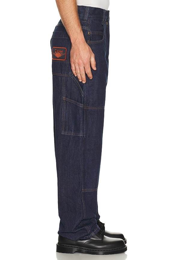 view 2 of 7 x Harley Davidson Denim Pant in Rinsed Indigo Blue