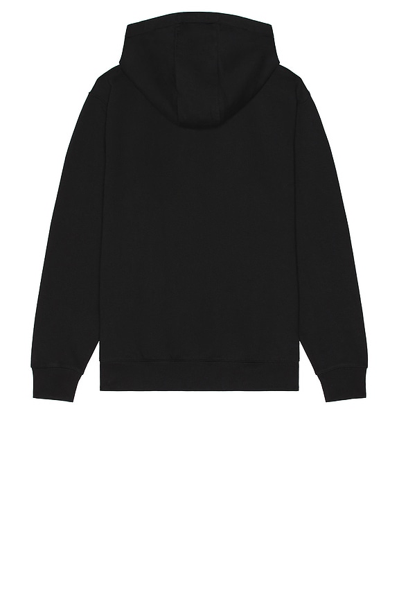 view 2 of 4 Chest Hit Logo Hoodie in Black