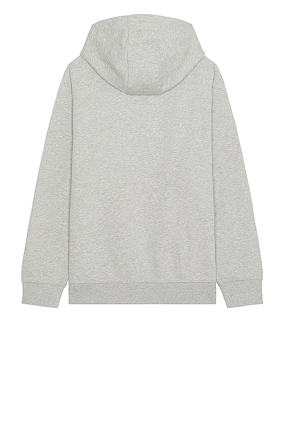 view 2 of 4 Chest Hit Logo Hoodie in Heather Gray