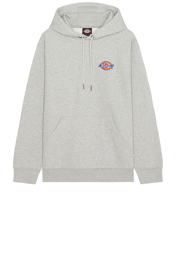 Dickies Chest Hit Logo Hoodie in Heather Gray | REVOLVE