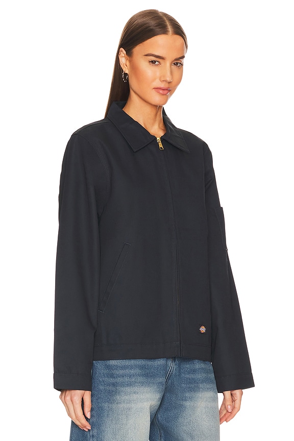 view 2 of 4 Unlined Eisenhower Jacket in Dark Navy