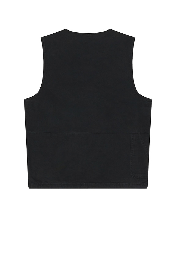view 2 of 5 ЖИЛЕТ in Stonewashed Black