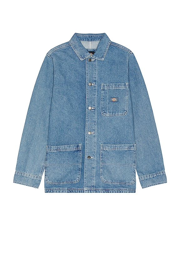 Dickies Dickies Denim Chore Coat in Light Denim | REVOLVE