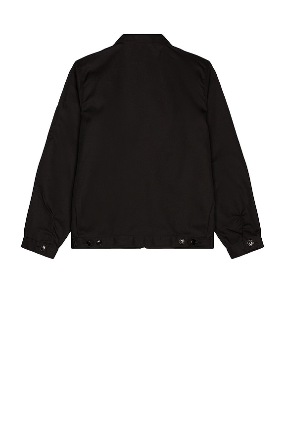 view 2 of 3 Unlined Eisenhower Jacket in Black