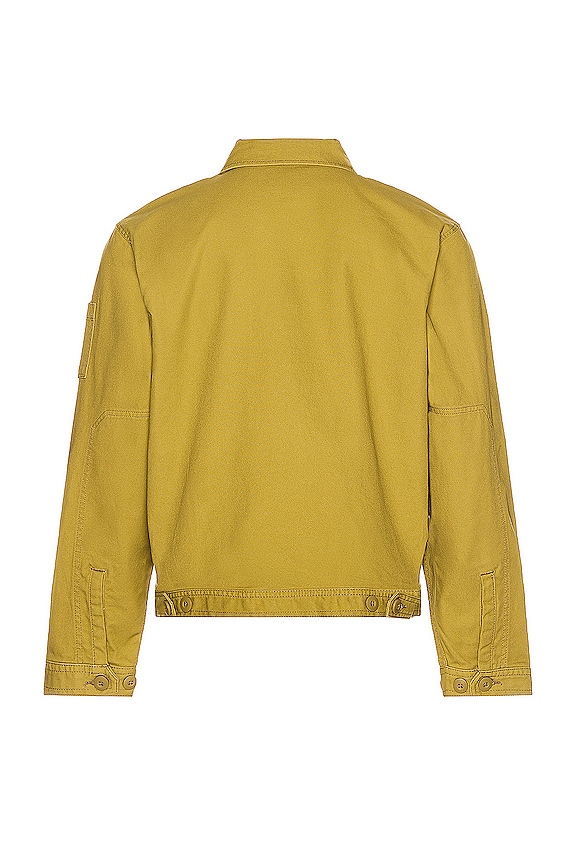 view 2 of 3 Eisenhower Jacket in Rinsed Green Moss