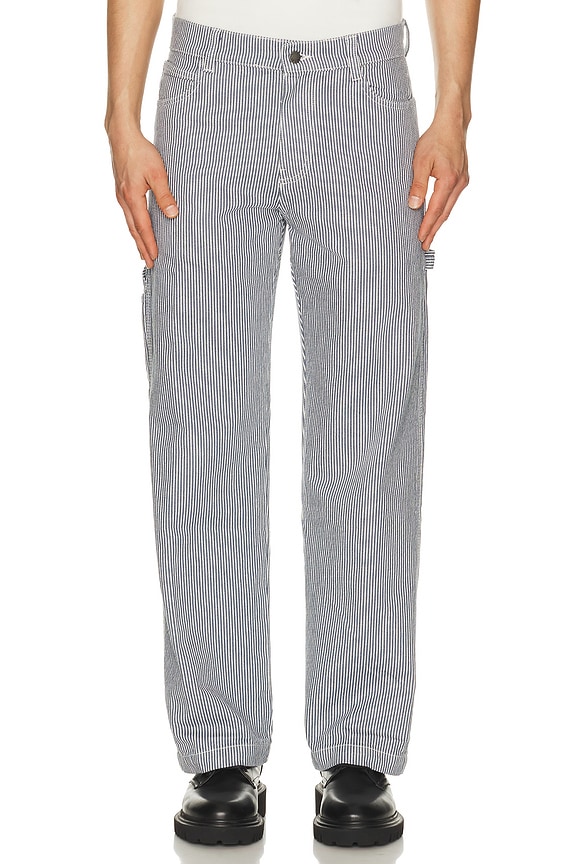 view 1 of 6 Hickory Loose Straight Carpenter Pant in Retro Indigo