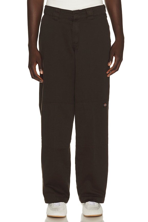 view 1 of 6 Worn in Double Knee Work Pant in Dark Brown