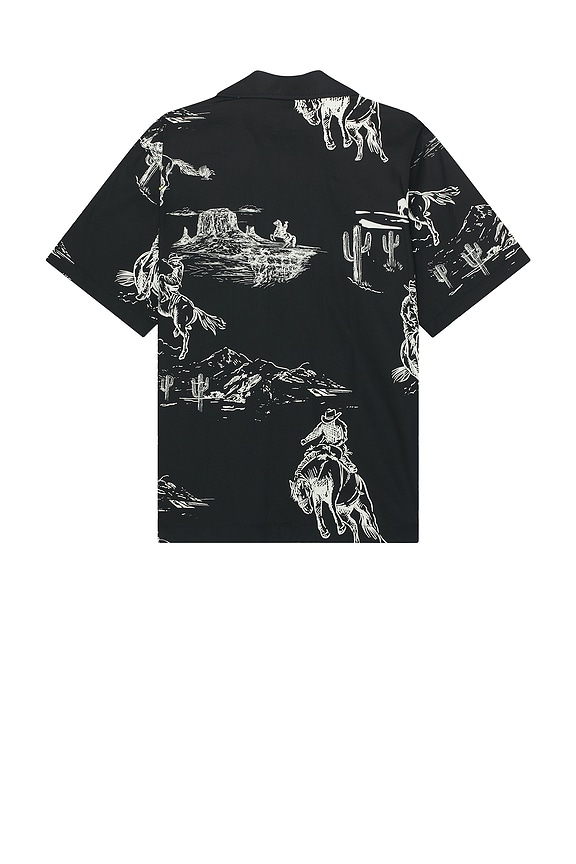 view 2 of 3 Savage Work Short Sleeve Shirt in Black