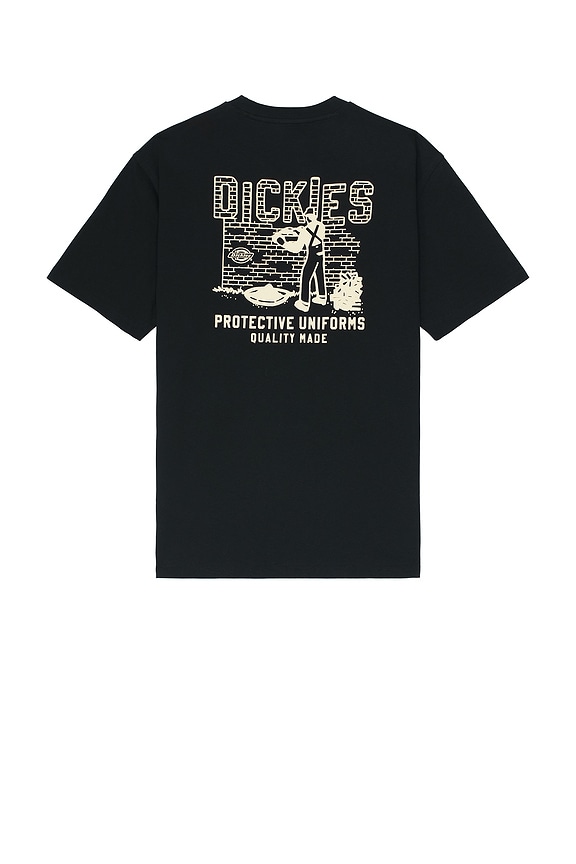 view 1 of 4 Bricklane Short Sleeve Tee in Black