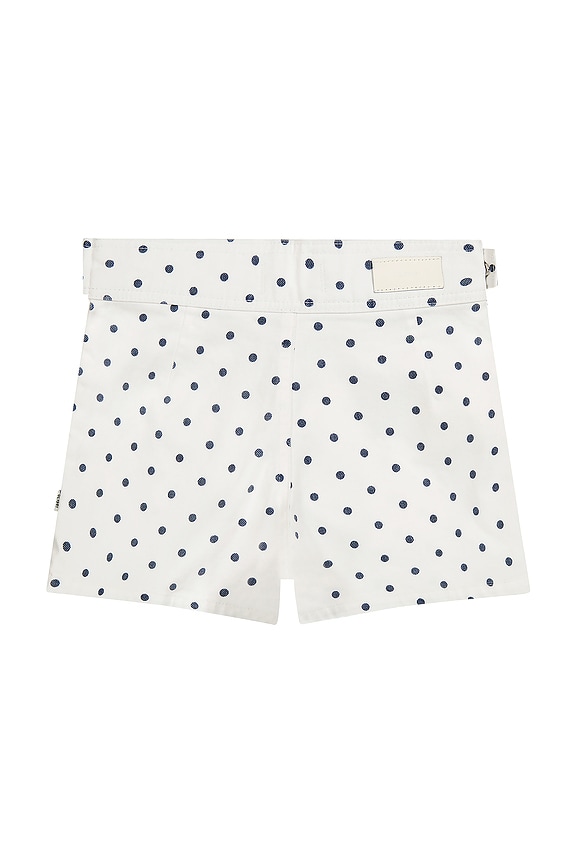 view 2 of 4 Lola Toddler Skirt in Marine Dots