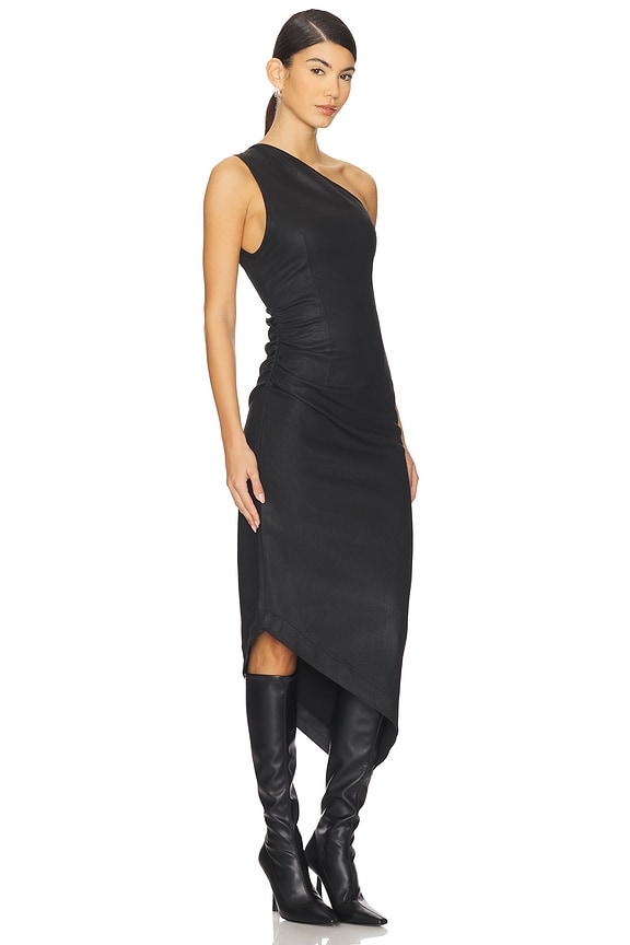 view 2 of 4 Esme Off Shoulder Dress in Black Coated