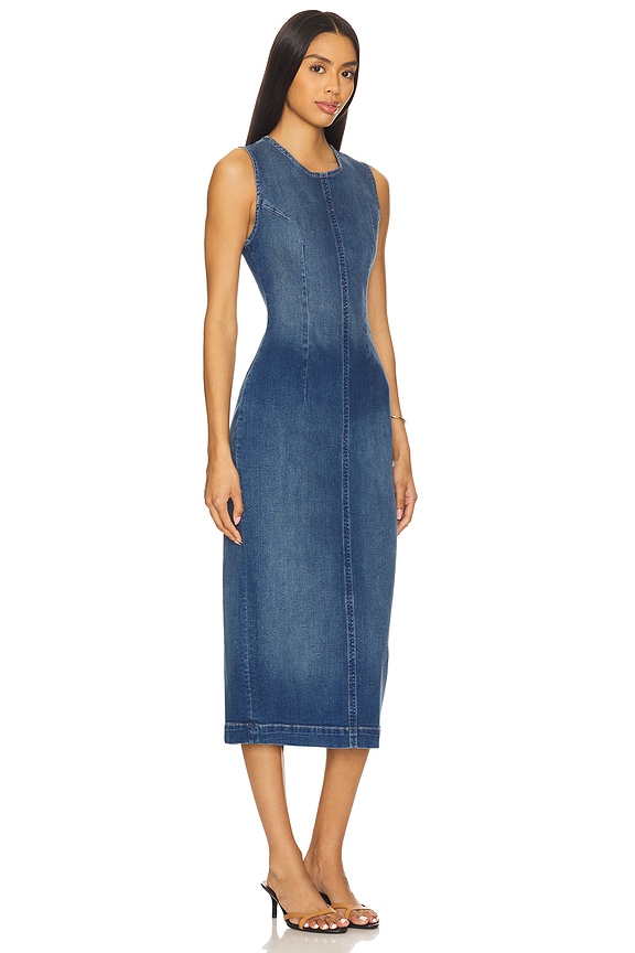 view 2 of 3 Esme Midi Dress in Blue Harbor