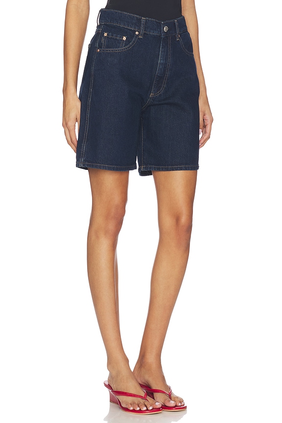 view 2 of 6 Taylor High Rise Denim Shorts in Night Out