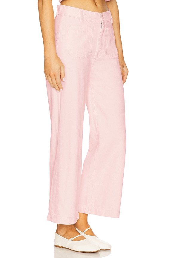 view 2 of 6 HEPBURN 와이드 레그 in Primrose Pink