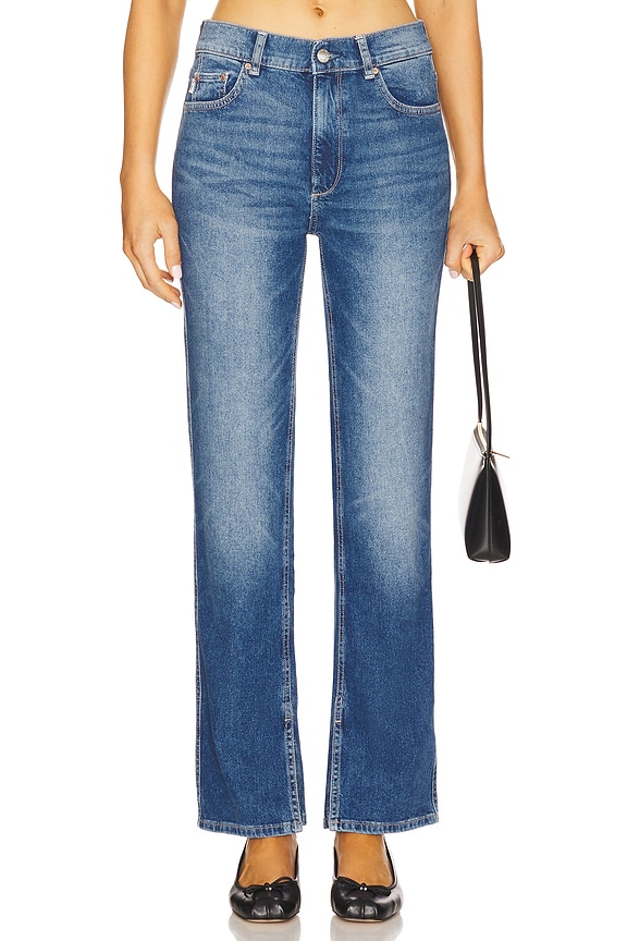 view 2 of 7 Patti Straight Leg Jeans in North Current