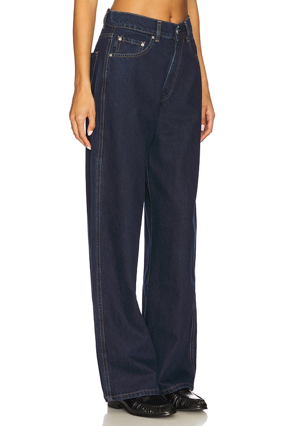 view 2 of 6 Taylor Ultra High Relaxed Rise Barrel Jeans in Lake House