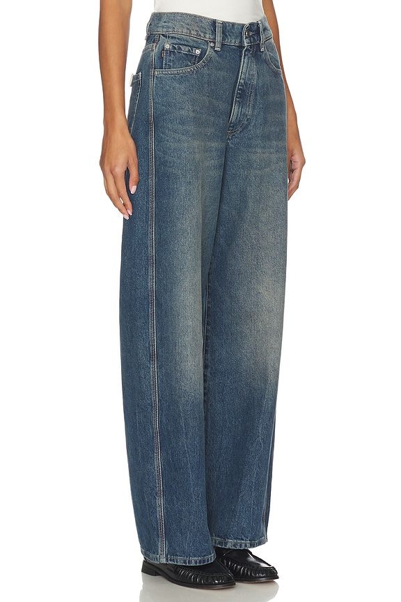 view 2 of 6 Taylor Ultra High Rise Barrel Jeans in Tinted Dark