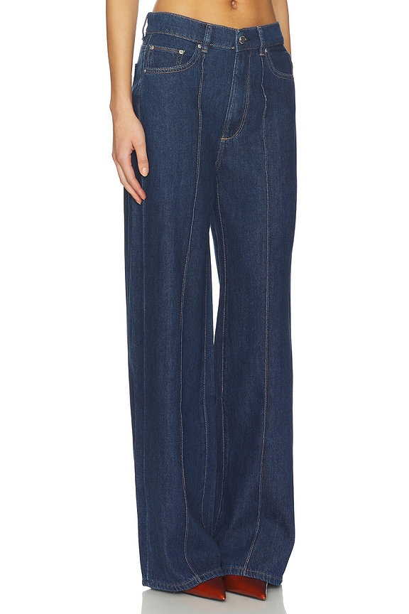 view 2 of 6 Hepburn High Rise Wide Leg Jeans in Inkwell