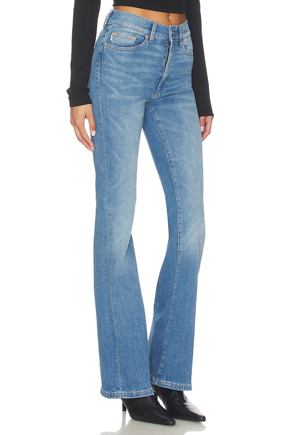 view 2 of 6 Bridget High Rise Bootcut Jeans in Spring Creek