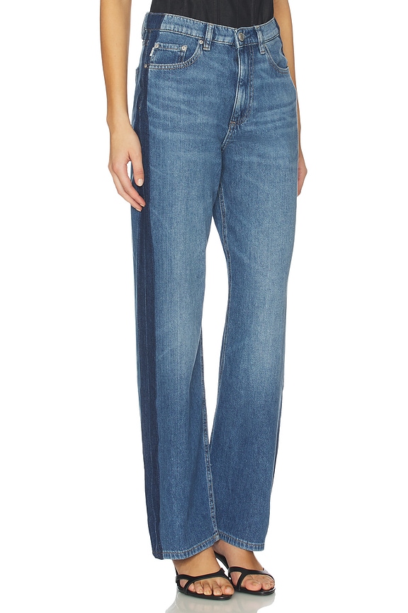 view 2 of 6 Karmine Refined Wide Leg Jeans in North Shore