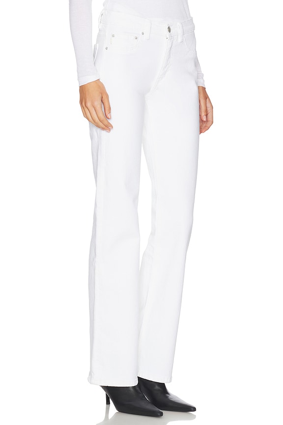 view 2 of 6 Bella Slim Boot Jeans in White