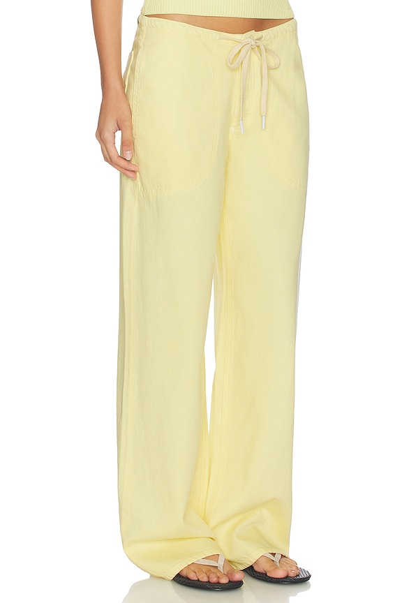 view 2 of 6 Sienna Low Slung Relaxed Wide Leg Pants in Prosecco Aura