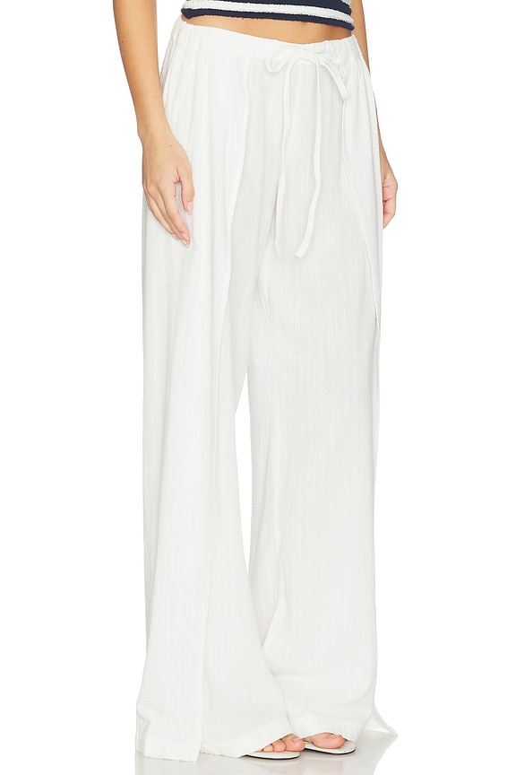 view 2 of 6 PANTALONES in White Gauze