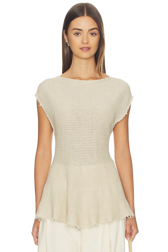 view 1 of 4 Anok Top in Flax