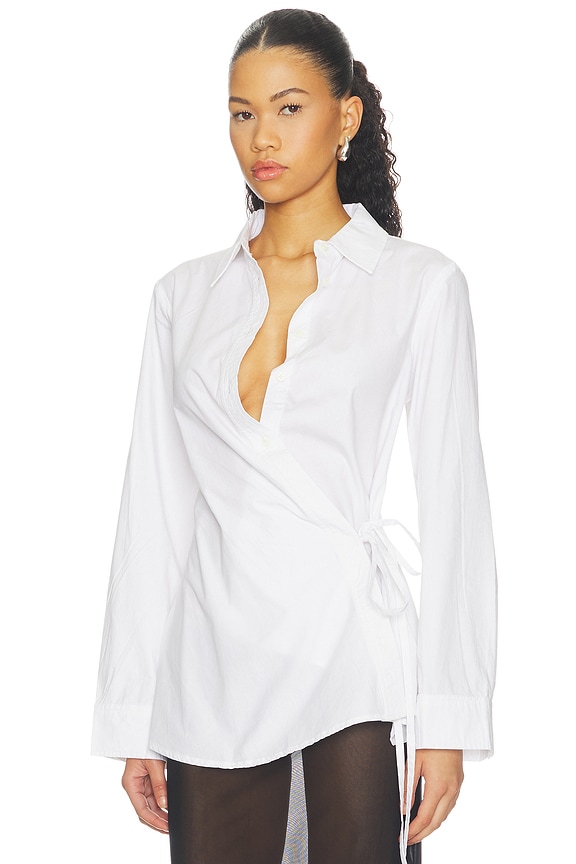 view 2 of 4 BLUSA AGNES in Cloud