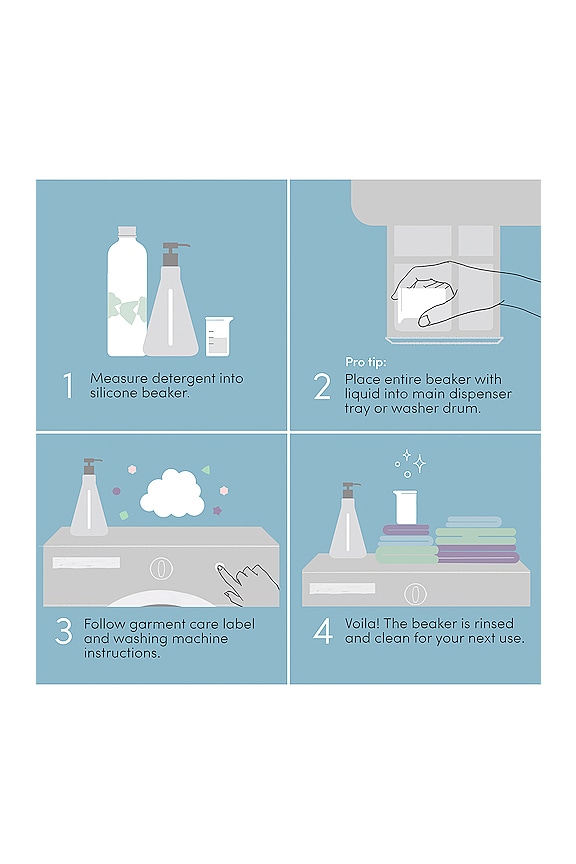 view 2 of 4 Free & Clear Bio Laundry Detergent Refill in 