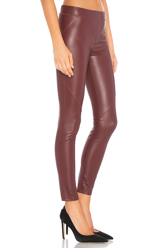 view 2 of 4 The Bergen Legging in Bordeaux