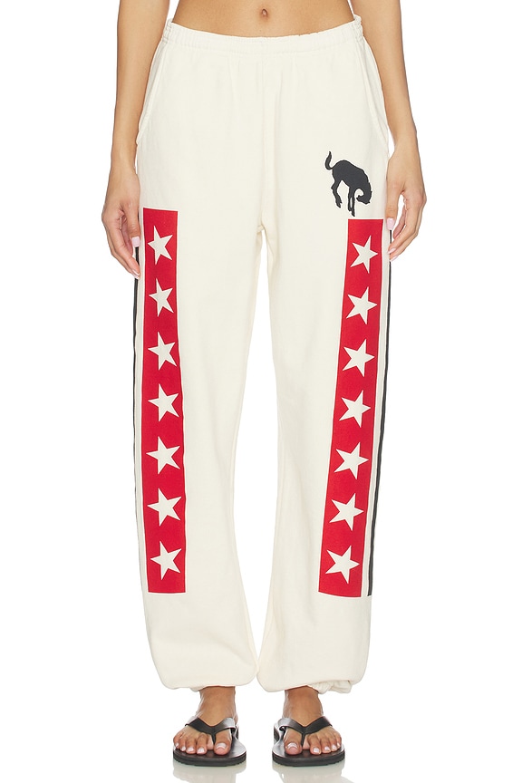 view 1 of 6 Spangled Jogger Sweatpant in Ivory