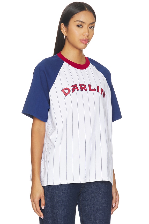 view 2 of 4 Old Skool Raglan Tee in Bad News