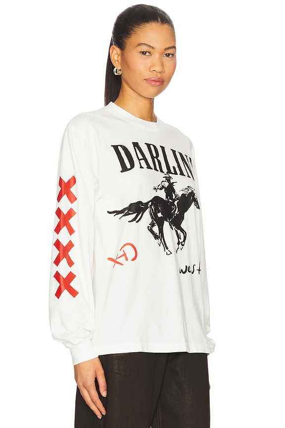 view 2 of 5 Horseman Top in Ivory