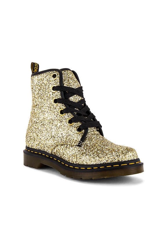 view 2 of 5 1460 Farrah Glitter Boot in Gold
