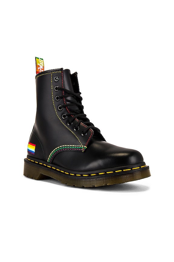view 2 of 6 1460 Pride Boot in Black