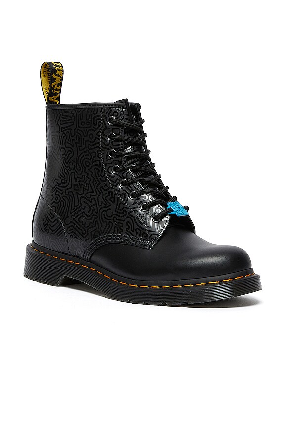 view 2 of 8 1460 Keith Haring Boot in Black