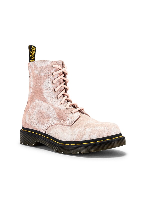 view 2 of 5 1460 Pascal Boot in Shell Pink & White
