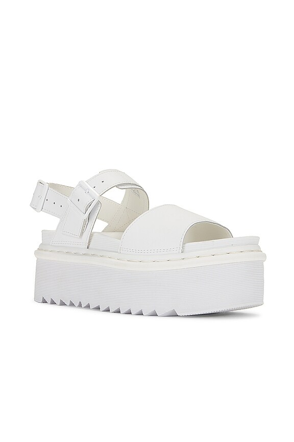 view 2 of 5 Voss Quad Mono Sandal in White