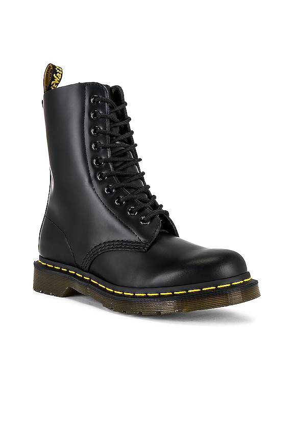 view 2 of 5 1490 10-Eye Boot in Black