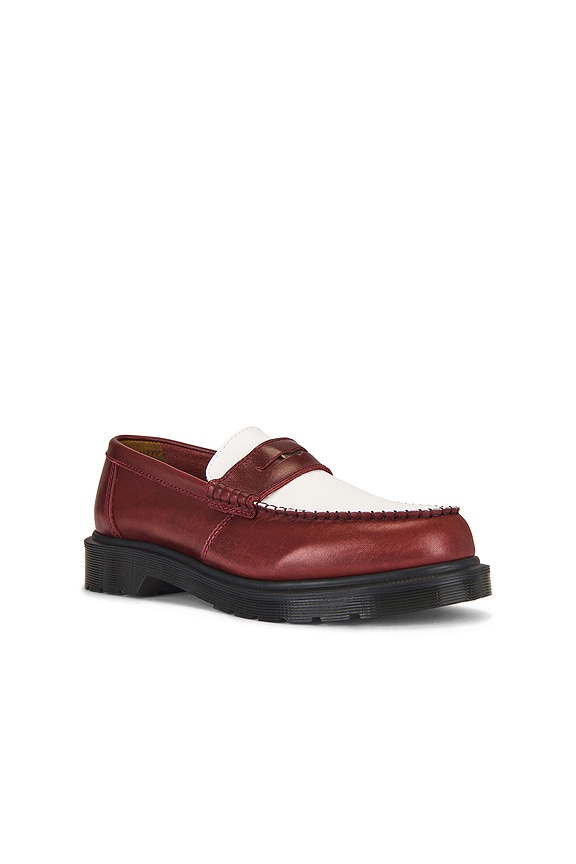 view 2 of 5 Penton Loafers in Burgundy & White