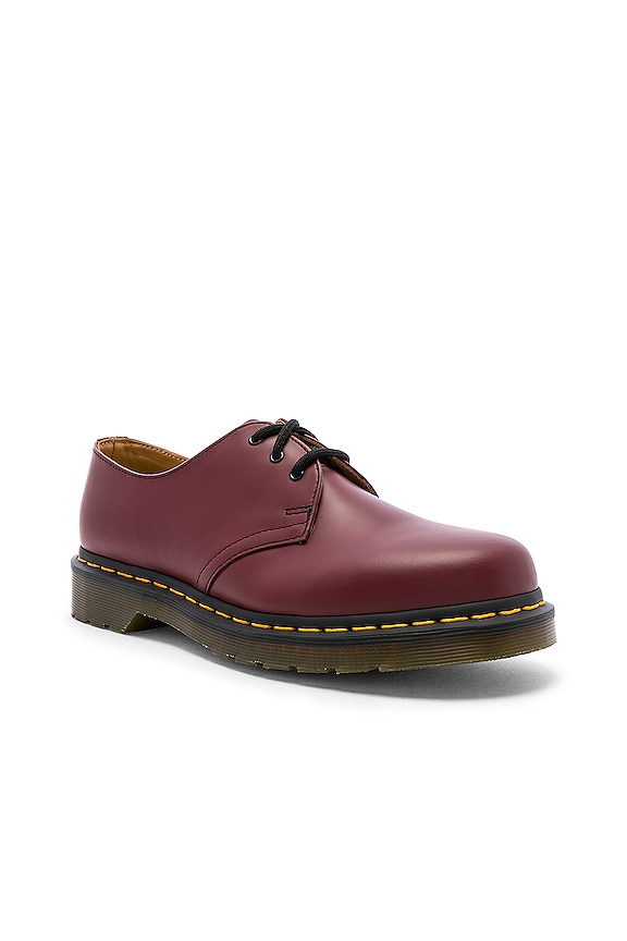 view 2 of 5 1461 3-Eye Shoe in Cherry Red
