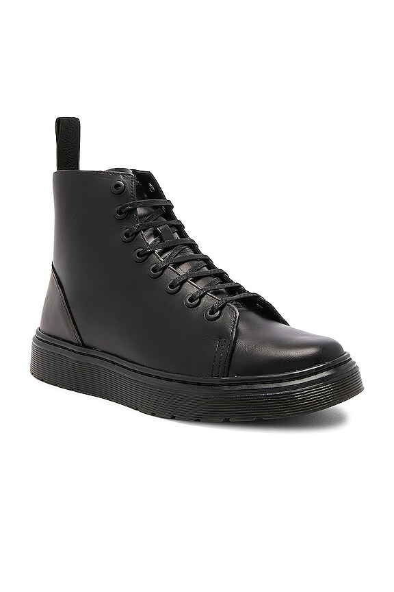 view 1 of 5 タリブ8ホールレザーブーツ in Black