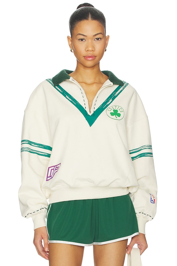 view 1 of 6 The Letterman Pullover in Boston Celtics